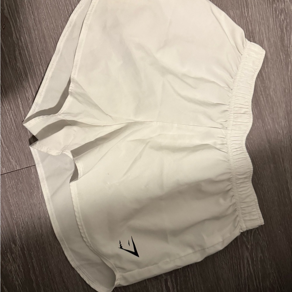 Gymshark White Women's Athletic Shorts